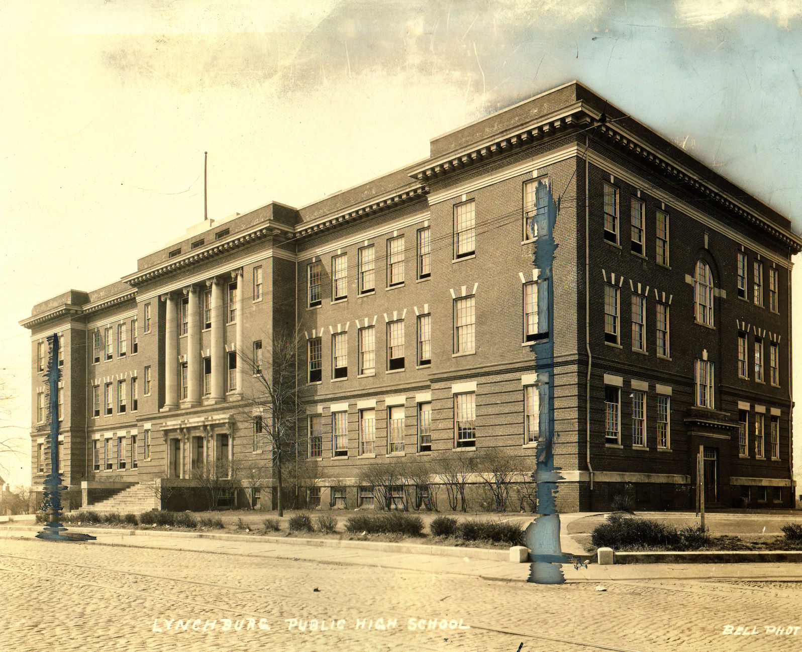 Then and Now - 1910s College Hill - Old EC Glass